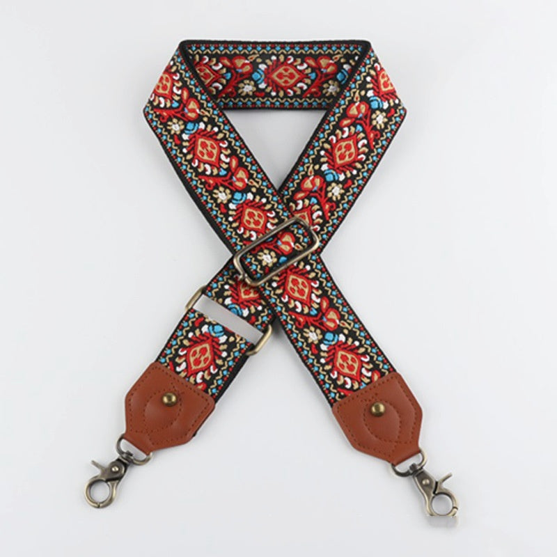 CarryWell Sierra Strap - Embroidered Canvas Crossbody